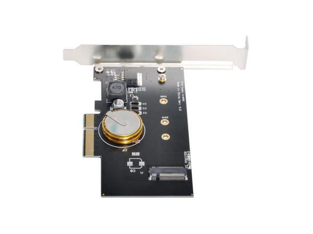 PCI-E 3.0 x4 to M.2 NGFF M Key SSD Nvme Card Adapter PCI Express with Power Failure Protection 4.0F Super Capacitor
