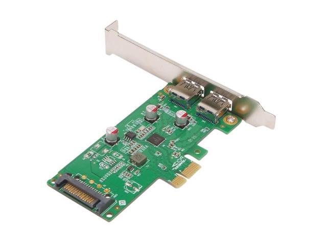 PCIex1 to Type-A Dual-Port USB Expansion Desktop PCIE to Four-Port USB 3.0 Adapter Card