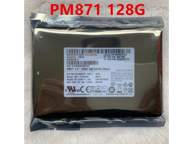 SSD For Samsung PM871 2.5' 128G SATA Solid State Disk Enterprise Level MZ-7LN1280