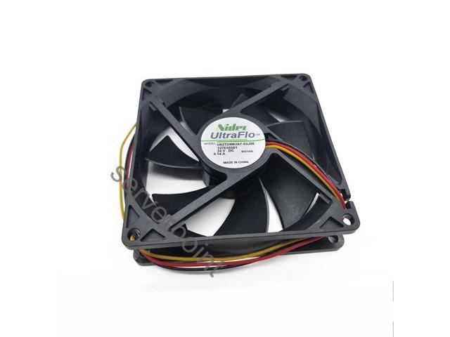 for U92T24MUA7-53J56 DC 24V 0.14A 9025 9CM 3 Wires Inverter Cooling Fan 90*90*25mm
