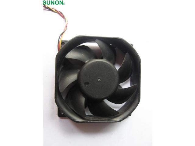 1pcs KDE1208PTV2 13.MS.B2500.AR.GN DC 12V 2.8W 80mm 80x80x25mm 3-wire Server Square Cooling Fan