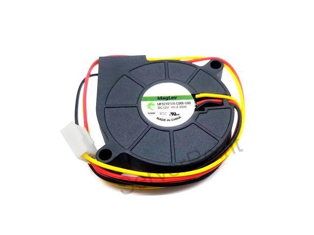 MF50151VX-C000-G99 DC12V 2.35W 3 Wires Server Square Cooling Fan Blower fan