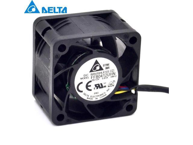 4028 4CM 40mm high speed cooling fan 12V 0.81A FFB0412UHN violence 40*40*28mm for Delta