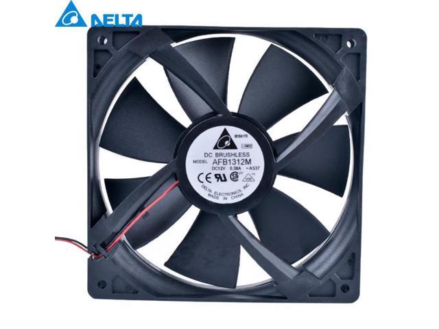 1pcs AFB1312M 12V 0.38A 13525 135mm Double Ball Cooling Fan for delta