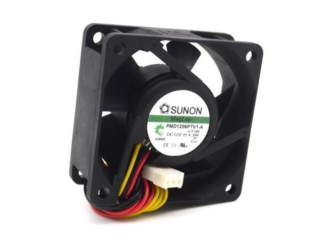 cooling fan 60mm 6025 60*60*25MM PMD1206PTV1-A 12V 4. 3W for SUNON