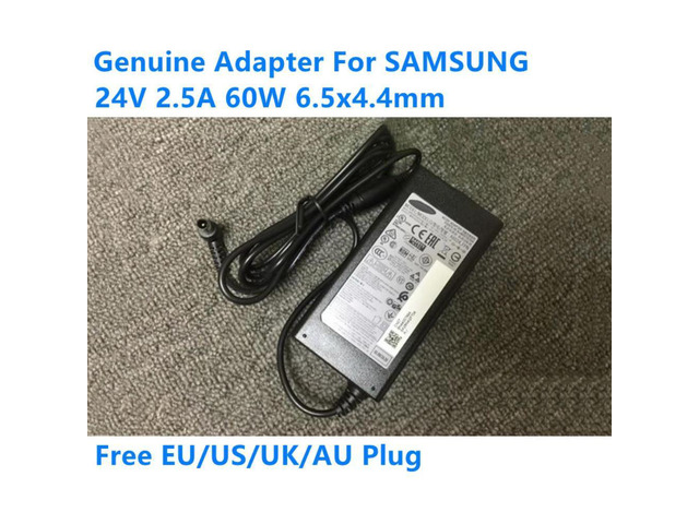 24V 2.5A 60W A6024_FPN A6024_DSM AC Adapter for Samsung Soundbar HW-E550 HW-J355 HW-J450 HW-H551 HW-J7500R Power Charger