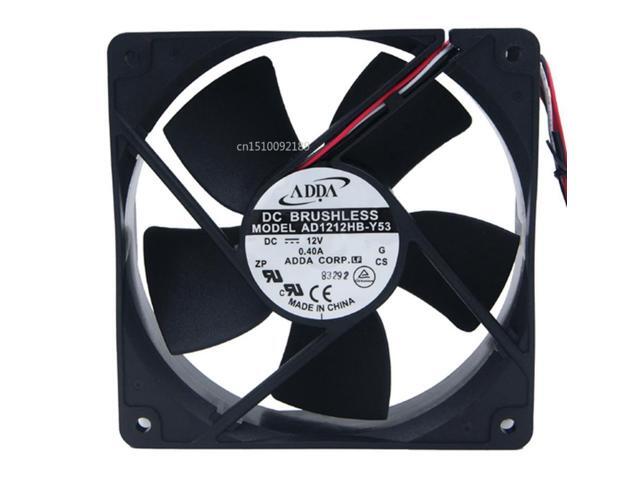 Ventilador Industrial ADDA AD1212HB-Y53 1232, ventilador de viento grande de 12cm, , envÃo gratis