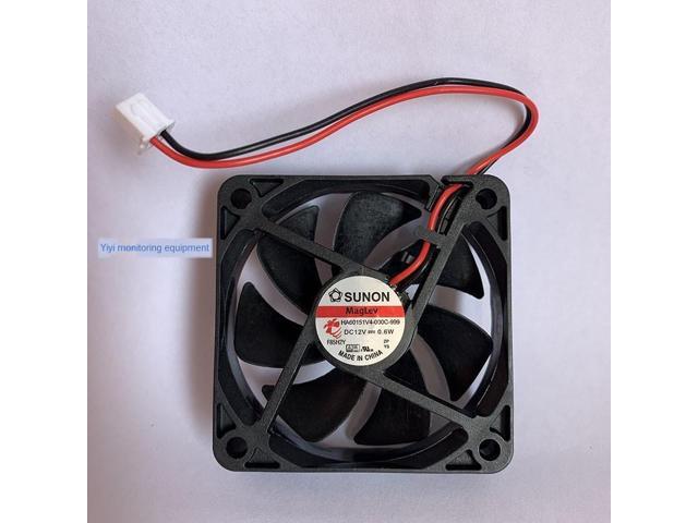 12V maglev fan HA60151V4-000C-999 For SUNON 6015 12V 0.6W 6CM quiet low noise Silent Cooling Fan