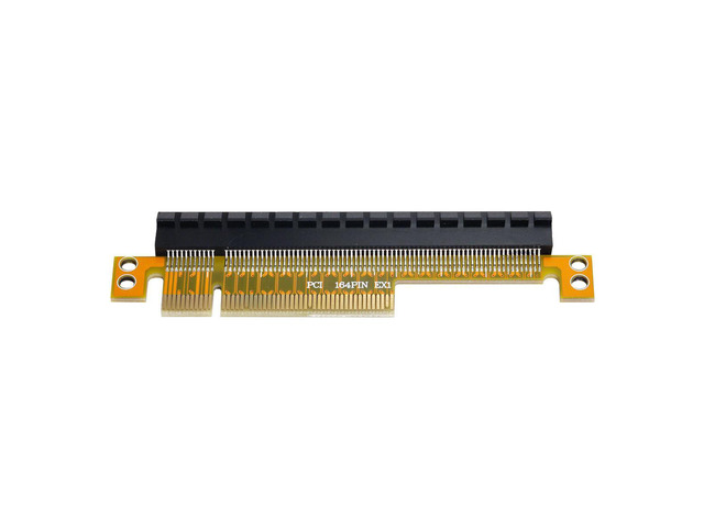 PCI-E Express 8x to 16x Extender Converter Riser Card Adapter Male to Female Graphics Card Extension
