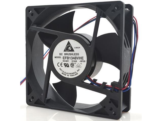 127mm server cooling fan For Delta EFB1348VHE -BF00 DC 48V 0.54A 127x127x38mm 3-wire Server Cooling Fan