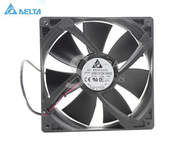 for delta 13525 AFB1312M 13.5cm 135mm DC 12V 0.38A 2Wie Case Fan,Cooling Fan