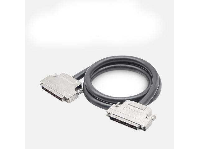 SCSI68 pin connection cable db68 pin male to male connection cable DB68 core all copper data cable for pin SCSI cable(1.5M)(DB68 M TO M 5PCS)