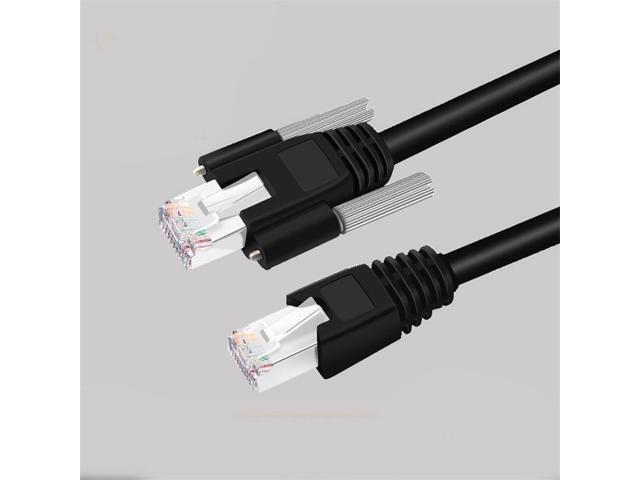 Industrial camera CCD gigabit network cable High flexible drag chain shield with screw fixed dynamic network cable(1M)(CCD CABLE 1PCS)