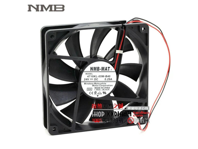 FOR For 4710KL-05W-B40 12025 24V 0.29A 12CM inverter fan