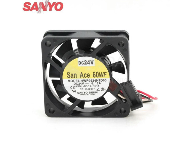 FOR 9WF0624H7D03 6015 24V A90L-0001-0511 60X60X15mm 6cm Server Equipment Dedicated Cooling Fan
