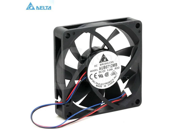 FOR AUB0712MB 7015 70mm 7cm DC 12V 0.24A 4Wire PWM DC Brushless Cooling Fan