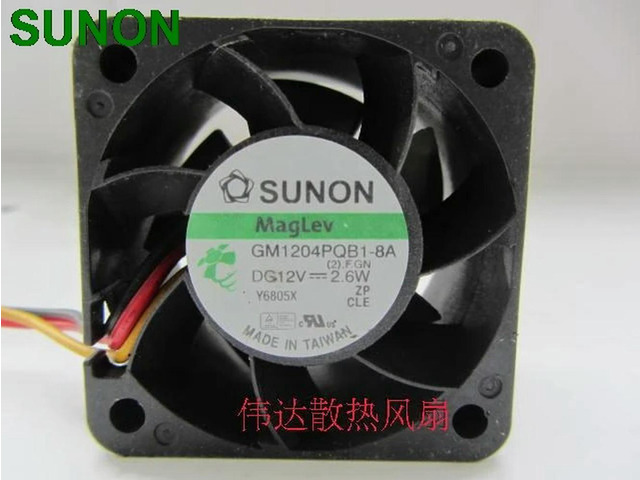 FOR 40MM FAN For GM1204PQB1-8A 4028 40*40*28 mm 12V 2.6W 3WIRE Server Inverter Cooling Fan