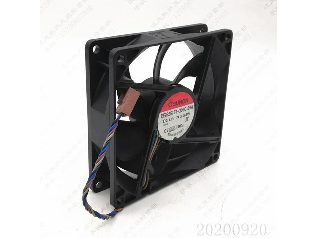 FOR EF92251S1-Q09C-S9A for 9225 90mm DC 12V 3.83W 4-Wire PWM Cooling Fan