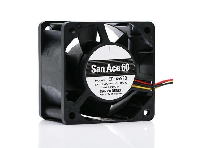 FOR XF-45980 6038 24V 0.85 6CM 4wire pwm axial cooling server inverter Fan