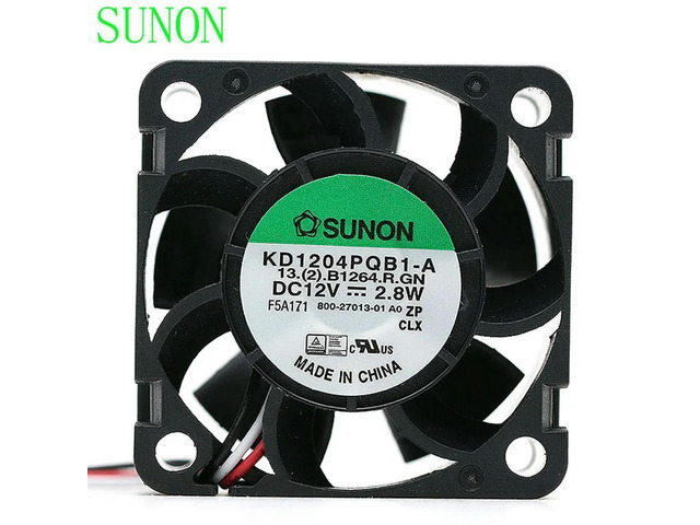 FOR For KD1204PQB1-A 40*40*28mm 40mm DC12V 2.8W 1U case server inverter cooling fan
