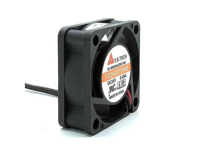 FOR 40mm DC 24V 3D Printer Printing Cooling fan,FD244015HB 40X40X15mm Bearing 0.09A Mute Silent