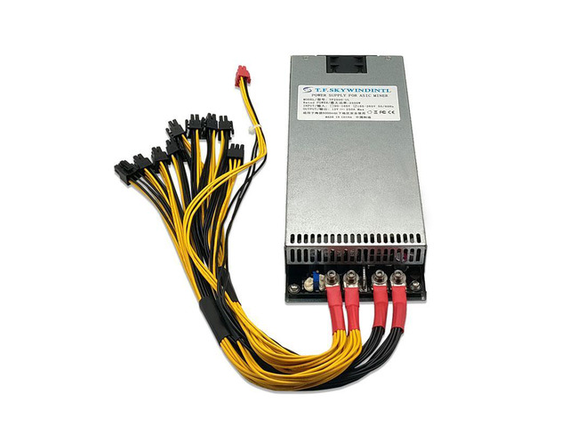 2400W ASIC Miner Power Supply for platform B85 847 PSU 12V Mining Power Supply A10pro Z15 847 2U 10*6P 2400W Power Supply BTC
