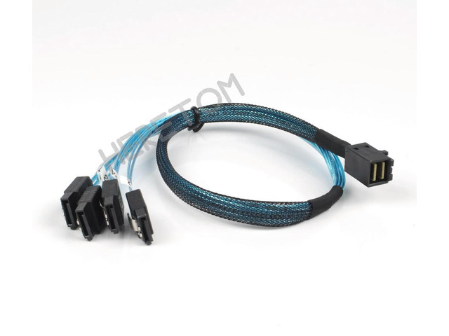 FOR 00411 SFF-8643 SFF8643 Mini-SAS HD MiniSAS To SATA x4 12Gb/s Cable 50CM/100CM