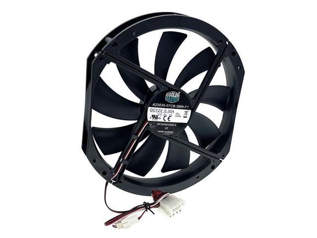 Large Size Air Flow Computer Case Fan,230mm 23cm 12V Mute Low Noise Cooling,230X200X30mm A23030-07CB-3MN-F1 DF2303012SELN