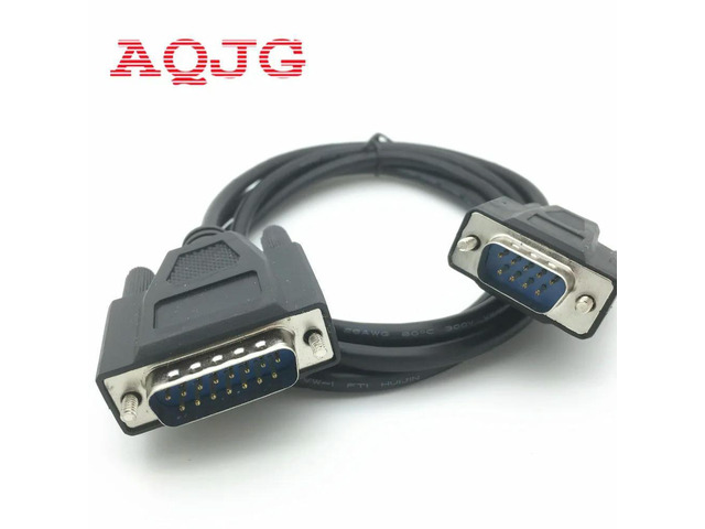 FOR DB9 9PIN TO DB15 15PIN db9 Male to db15 male cable 1.5 m