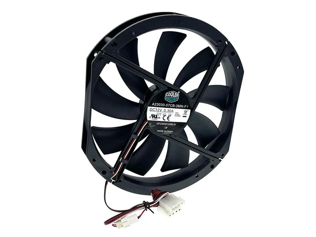 FOR Large Size Air Flow Computer Case Fan,230mm 23cm 12V Mute Low Noise Cooling,230X200X30mm A23030-07CB-3MN-F1 DF2303012SELN