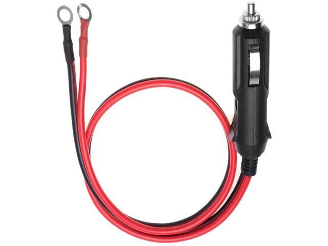 12V 15A Male Plug Cigarette Lighter Adapter Power Plug For Car Backup/Air pump/Electric cup 3FT/1M