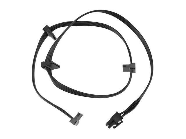 PCIe 6Pin Male to 4 SATA Power Supply Cable for Seasonic Focus+/ MK3/ FX/ P Series 850PX 750PX 650PX 550PX PSU