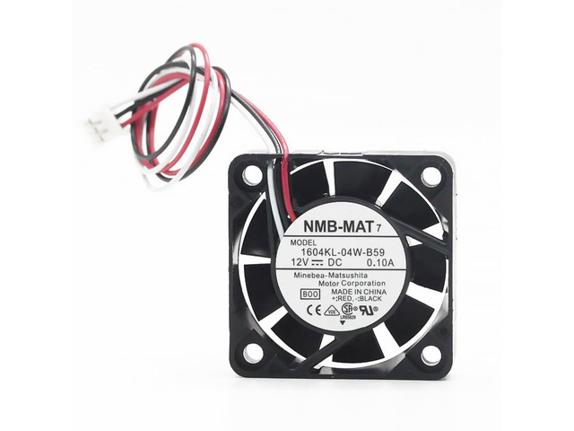 For NMB 1604KL-04W-B59 12V 0.1A 4010 40x40x10mm 4cm 7000RPM RD signal cooling fan