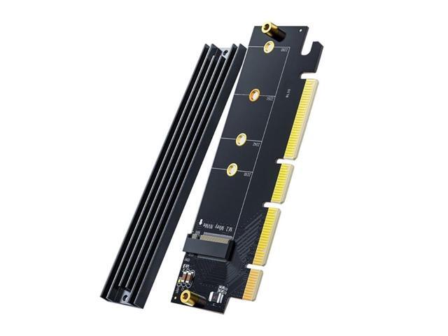 PCIE 4.0 x16 to for M.2 NVME SSD Adapter Card for M.2 NVME to PCIE X16 Expansion Card 64Gbps Support 2230 2242 2260 228