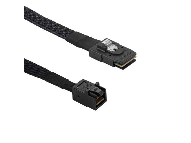 MINI SAS 8643 To SFF 8087 HD Server Data Cable Mini-sas HD SFF-8643 Data Server Hard Disk Raid Cable 50cm 100cm(0.5m)