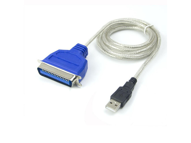 USB2.0 Print Cable Male To Female Parallel Port Cable IEEE 1284 36pin Printer Adapter Converter USB To DB36 CN36 1.5M 1Pcs