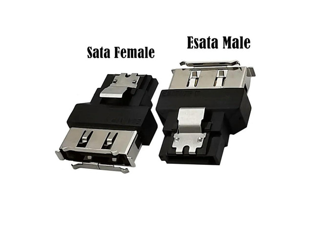 FOR Sata To E-sata Adapter With Iron Buckle Esata Sata Female Adapter With Clip Buckle