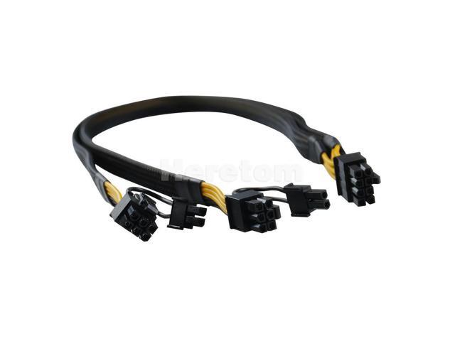 FOR 8-Pin to Graphics Video Card 8Pin + 8Pin Power Supply Cable For R7515 53CM