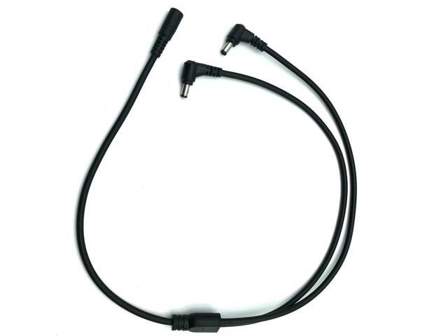 FOR DC Power 1 Female to 2 d Male Way Splitter Adapter Connector Plug Cable 5.5mm*2.1mm 12V For Camera LED Strip Light
