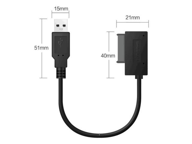 USB Converter Cable SATA To USB Cable Hard Drive Adapter External Converter for Laptop Data Transfer 35cm Convenient Durable