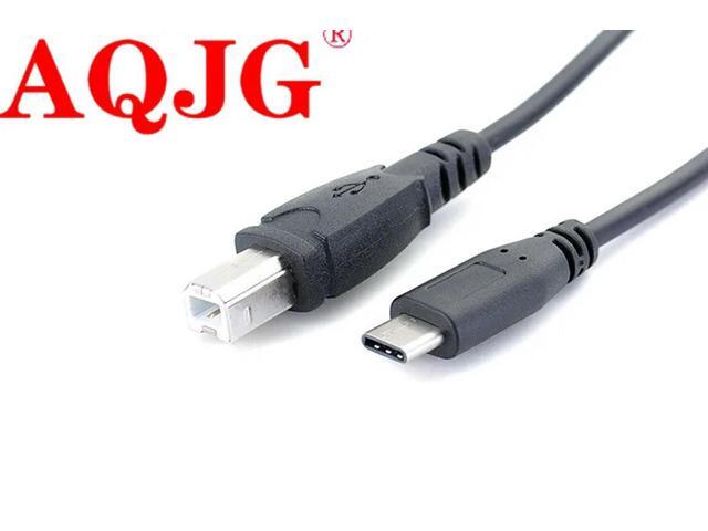 FOR 1M Type-c male to USB b Male Connector Date cable For OTG Smart Phone Tablet Computer Keyboard Electric Piano Printer