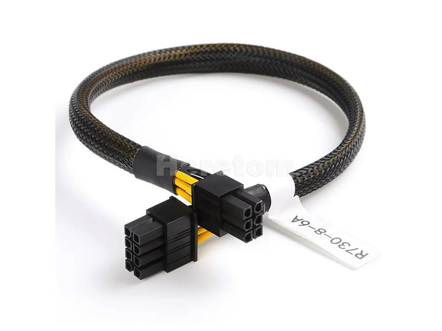 FOR 8 Pin to 6 Pin PCI Express Graphics Card GPU Power Adapter Cable for R730