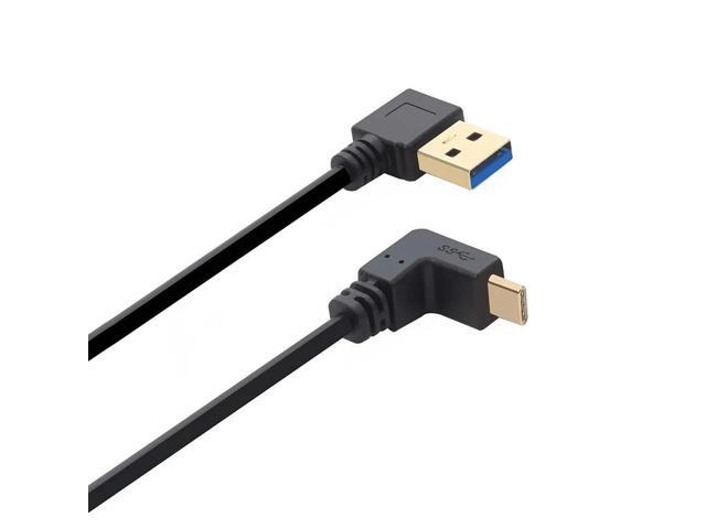FOR 1FT TYPE-C Reversible USB 3.1 USB-C d to 90 Left Right Up Down d USB 3.0 type A Male Data Cable 30CM