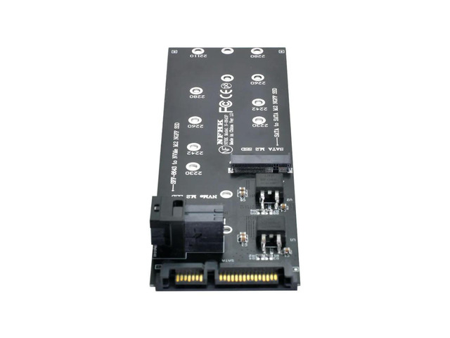 FOR 22Pin SATA for Adapter SFF-8643 to M.2 U2 Kit NGFF M-Key to Slimline SAS NVME PCIe SSD SATA SSD for Adapter for Mainboard