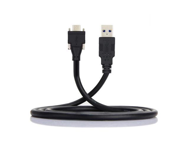 FOR 5 Meters USB 3.1 Type-C Dual Locking Connector to Standard USB3.0 Data Cable for Camera With Panel Mount Screw