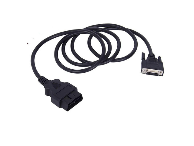 FOR Universal OBD2 16Pin Male to 26Pin Female 150cm OBDII Adapter Car Connector Extension Cable Diagnostic Tool
