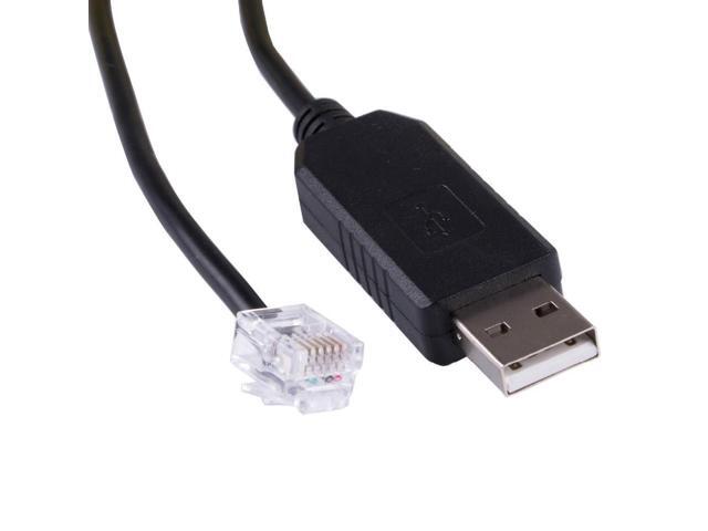 FTDI USB TTL Cable for Kaifa MA105 MA304 P1 Port Smart Meter Cable Domoticz on Raspberry 6P6C RJ12 UART Serial Cable 6FT