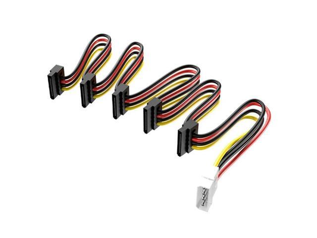 FOR One-Point-Five SATA Power Cord 4Pin To SATA 15Pin 2.5 Inch 3.5 Inch Hard Drive Optical Drive Universal SATA Power Cord