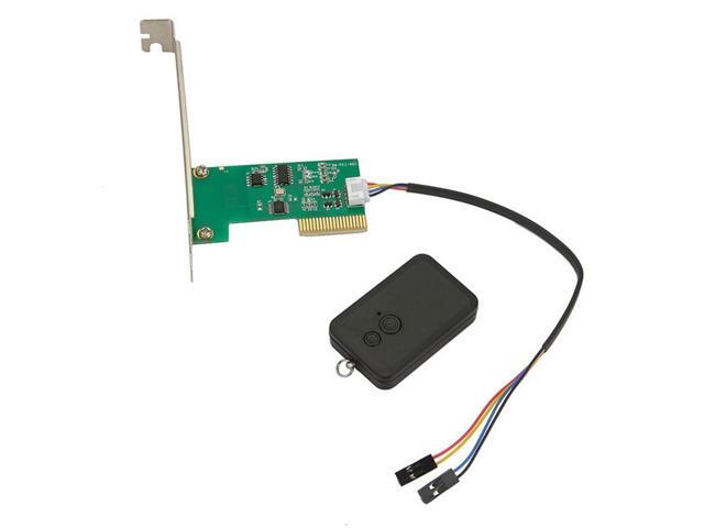 FOR PCI PC Remote Controller Restart Switch PC Case Power Supply ON/OFF Reset Button For Desktop Computer