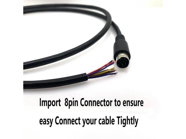 FOR Breakout Cable CT-62 CAT Cable 8 Pin Mini Din Male Serial Adapter for band data cat linear tuner FT-897 FT-897D